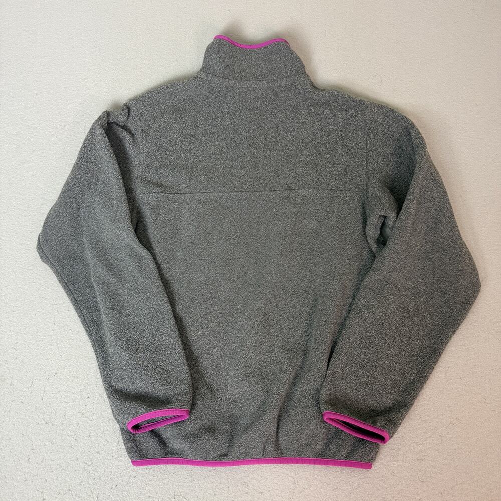Patagonia Synchilla Snap-T Fleece Pullover Women’s S Gray Purple Pocket - Picture 2 of 4